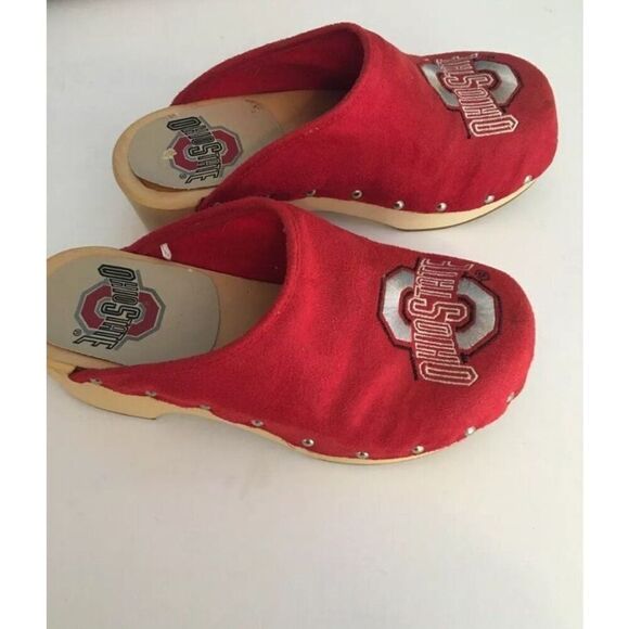Bundle Sale 3 for $15 | Ohio State University Clogs - Women's Size 5M - Picture 4 of 13